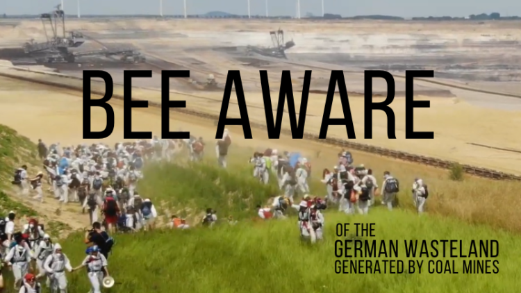 #BeeAware Coal Mines German Wasteland
